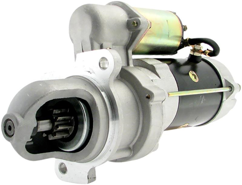 S122096N_new  ASC POWER SOLUTIONS DELCO STARTER MOTOR FOR FORD AND CUMMINS 12V 10 TOOTH CLOCKWISE ROTATION OFF SET GEAR REDUCTION (OSGR)